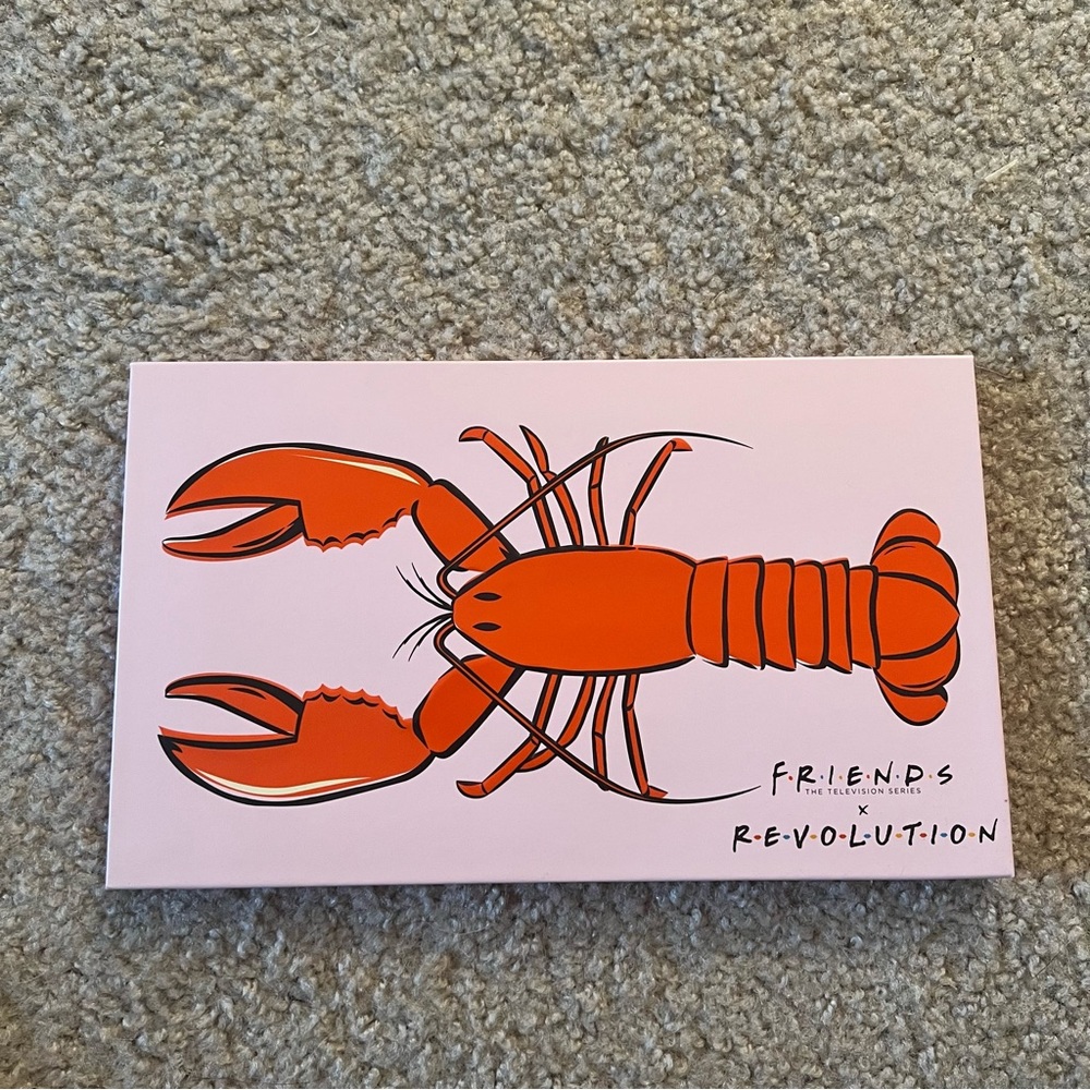 Makeup Revolution Friends Lobster Eyeshadow Palette